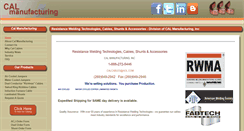 Desktop Screenshot of calmfginc.com